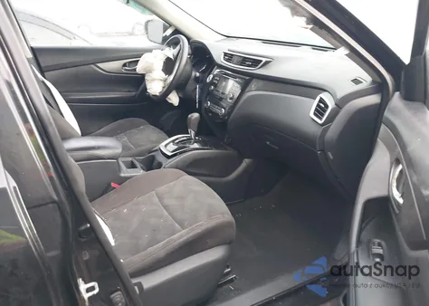 2016 Nissan Rogue Sv z USA, uszkodzony, nr VIN KNMAT2MV2GP596663